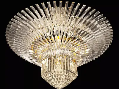 Chandelier Novaresi SKYCITY 180 3D model