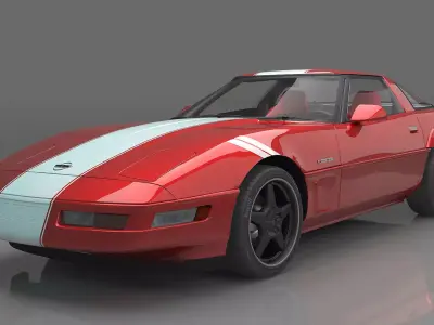 1996 Chevrolet Corvette Grand Sport  3D model