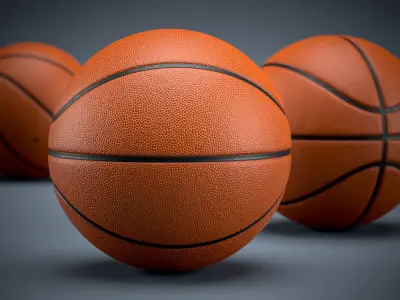  Clean Basketball Ball - 01 