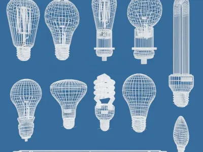 Light Bulbs 3D model