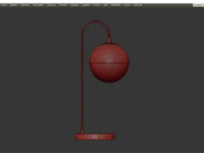 Nori Desk Lamp Low-poly 3D model