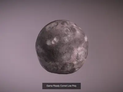 Game Ready Space Toys 3D Model Pack