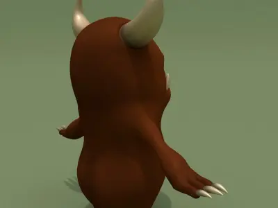 Monster Sweetie Gary 3D model