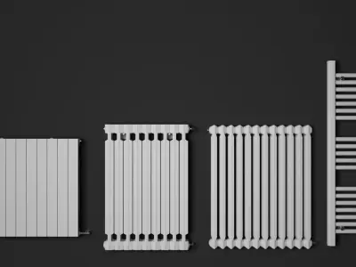 Modular Radiator Collection 3D model
