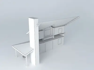 3dChallenge 2324 – AIR CHAIR 3D model