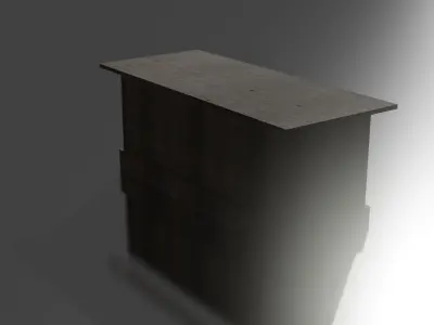 city house low-poly Low-poly 3D model shop