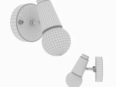 Desgrace Wall Light 3D model