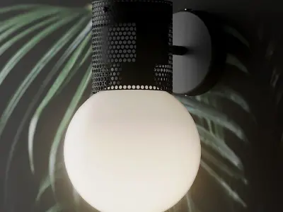 Perf Wall Sconce by Jonathan Ben-Tovim 3D model