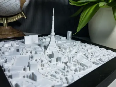 Tokyo Tower - Japan 3D print model purchase