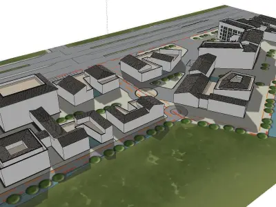 vacation spot-Resort-Fashion Leisure Hotel-0184 3D model