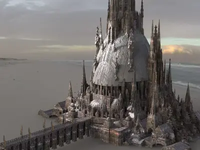 Barbarian Grand Hyborian City 2 designs 3D model