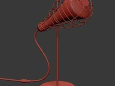 Foscarini Diesel Cage Table Lamp 3D model