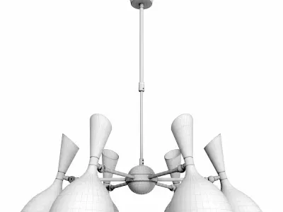 Ceiling chandelier Rasto 4665 - 6 3D model