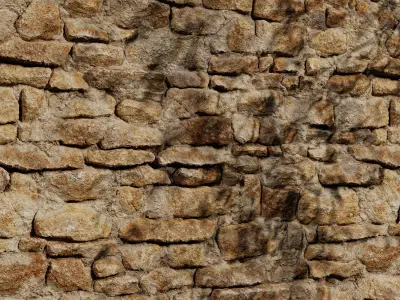 Stone Wall 19 - Seamless Texture