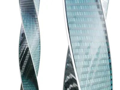 Skyscraper Evolution 3D model