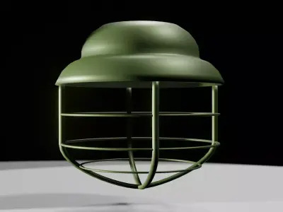 Back Yard Light Cover  3D print model