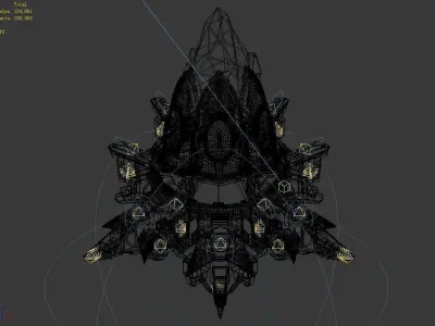 Crystal Energy - Generator 01 3D model