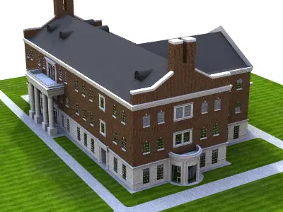 Building Traditional Style 3D model