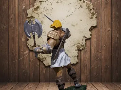 He-man Light Armor realistic version Masters of the Universe 3D print model