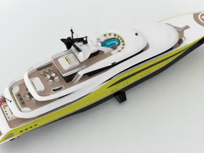 Mondo Yacht 3D model