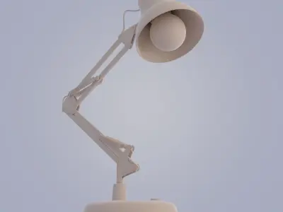 3D model lamp for interior 3D model