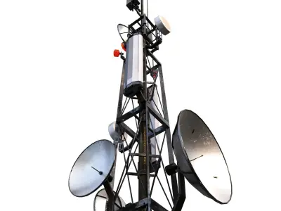 Communication Tower 3D model