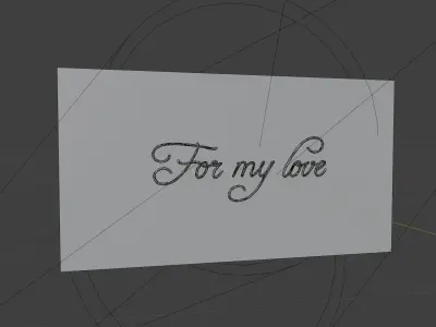 Neon light  Low-poly 3D model