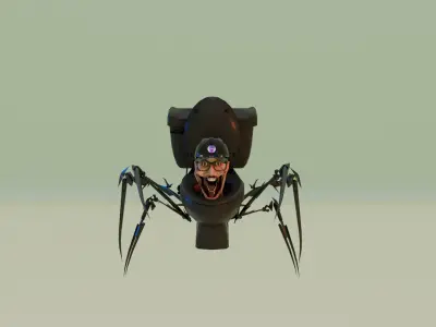 skibidi nemit 3D model