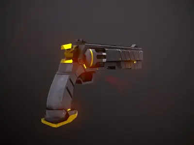 Sci-Fi Relover Low-poly 3D model