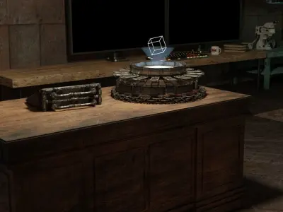 Hologram Machine 3D model