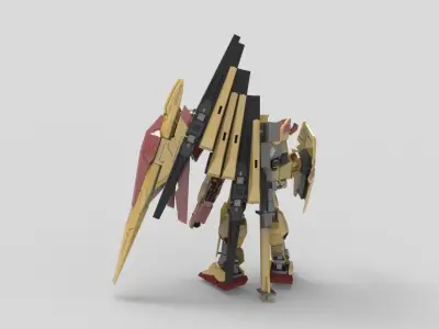 Hyaku Shiki Guardian 3D model