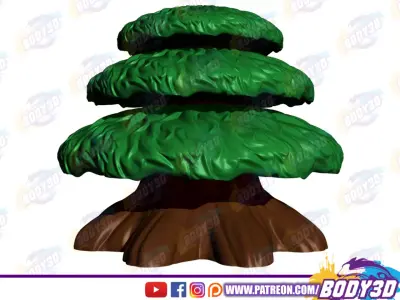 Tree From Zelda  Free 3D print model