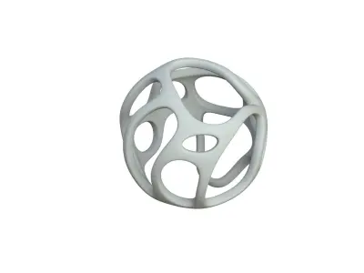 SciFi Cube Object No 19936 Low Poly Shape Texture