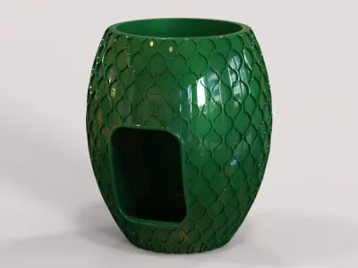 Vase With Hidden Cat Litter Box 3D print model