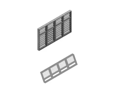 Naco Window Free 3D model