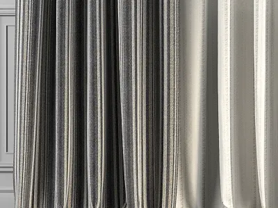 Curtain Set 131 3D model