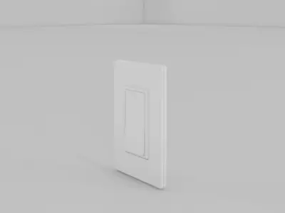 accesorios electricos Low-poly 3D model