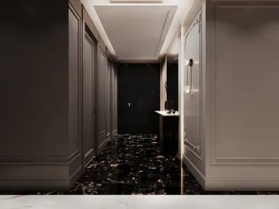 Entrance Hall Sapphire by FGM 3D model