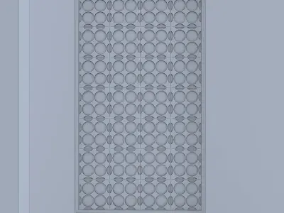 3d screen window  Low-poly 3D model