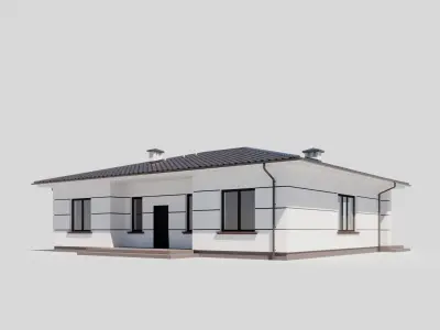 Build016 house 3D model