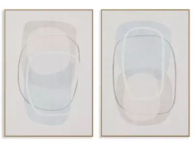 Abstract Painting Frame set 3D model 391