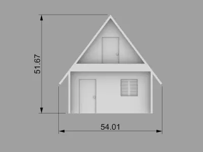 Cabana 3D print model