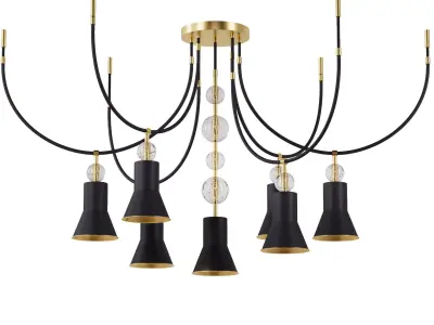 Chandelier ARCH 7U by Pikartlights Free 3D model