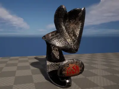 BANNER COBRA Low-poly 3D model