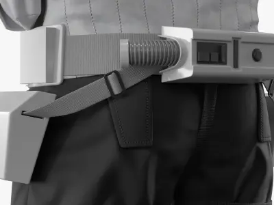  Star Wars Scout Trooper Armor with DLT-19X Blaster 