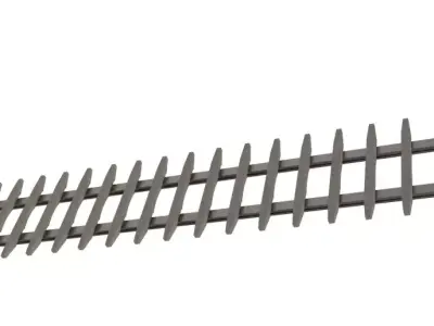 Railway Tracks 3D model