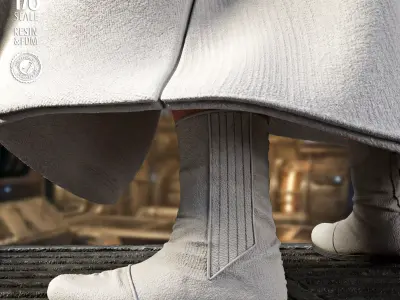 STAR WARS Leia Organa Sculpture 3D print model