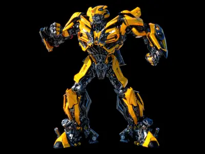 Bumblebee Transformers The Last Knight 3D model