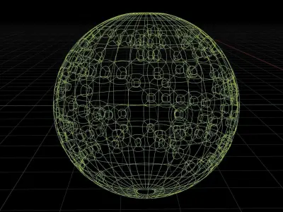 SCIFI - Sphere 3D model