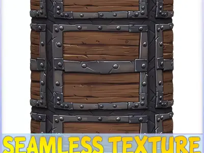 Stylized Wood Seamless Texture Texture 40